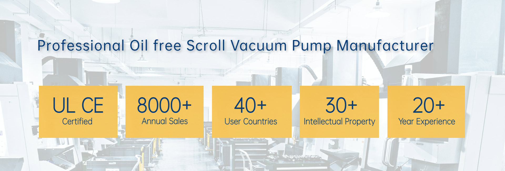 High quality oil free scroll vacuum pumps' manufacturer