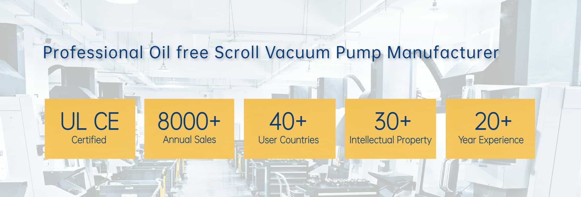 High quality oil free scroll vacuum pumps' manufacturer